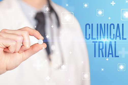 clinical trial concept